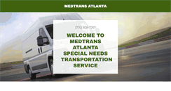 Desktop Screenshot of medtransatlanta.com